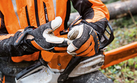 Stihl Hunter's Camo Gloves