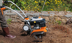 Battery deals rotary hoe