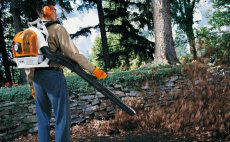 Sopradores para conservação e jardinagem profissional