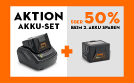 AkkuSystem COMPACT Starter-Sets zum Vorteilspreis