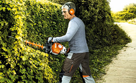 Podadores para conservação e jardinagem profissional