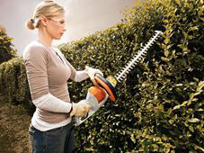 Electric hedge trimmers