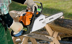 Petrol chainsaws for property maintenance