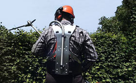 Accessories for hedge trimmers and long-reach hedge trimmers