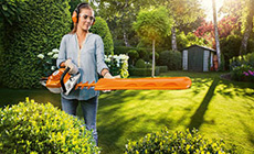 STIHL Hedge Trimmers and Long-Reach Hedge Trimmers