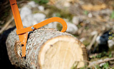 Hand tools for forestry work and tree felling