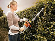Electric hedge trimmers