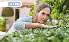 Productos a batería para pequeños jardines