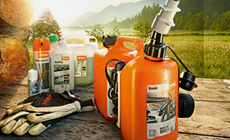 Екологични гориво-смазочни материали и допълнителни принадлежности STIHL