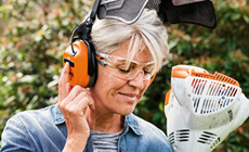 GENUINE STIHL CONCEPT 23 EAR DEFENDERS HEARING PROTECTION WORK SAFETY DEFENDER 